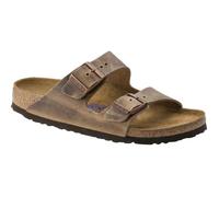 Birkenstock - Arizona SFB Oiled Leather - Sandales Tobacco Brown - 44 - Normal