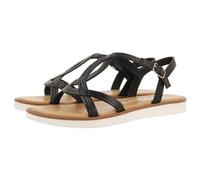 Sandales en Cuir Blanc À LANIÈRES CROISÉES pour Femme ELBASAN