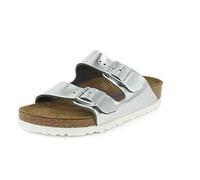 Sandales en cuir Classic Arizona FL 52533 mixte pour adulte - Multicolore - Metallic Silver Leather, 41 N EU / 10-10.5 2A(N) US