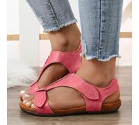 Sandales en Cuir pour 2025 Nouvelle Arche Support Sandales Plates orthopédiques A réglable COFFORTS COFFORTS TRATSE CONCUTER DRIBLES SUMPRESS