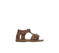 Sandales en cuir quarzo cognac 29