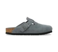 Sandales en cuir suÃ©dÃ© Birkenstock Boston Gris 36