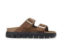 Sandales en cuir suédé à plateforme femme Birkenstock Arizona Marron 36 Étroit