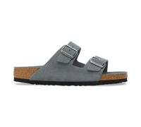 Sandales en cuir suédé à semelle souple Birkenstock Arizona Gris 38
