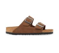Sandales en cuir suédé à semelle souple Birkenstock Arizona Marron 44