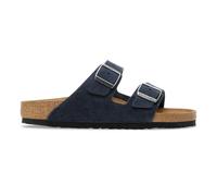Sandales en cuir suédé Birkenstock Arizona Bleu 37 Étroit