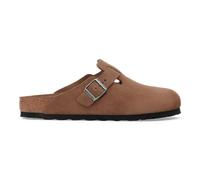Sandales En Cuir Suédé Birkenstock Boston Marron