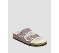 Sandales En Fourrure Violettes Pour Femmes Birkenstock Arizona Shearling Narrow 1028062-violett