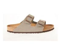 Sandales Birkenstock Arizona Birko Flor Nubuck - Stone EUR 43