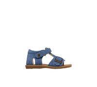 Sandales en suède quarzo bleu 27