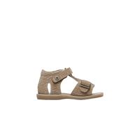 Sandales en suède quarzo marron 23