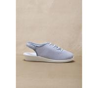 Sandales en toile ouverture totale femme PÃ©diconfort Bleu 42
