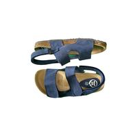 Sandales enfant Benedi Nobuck Bleu 32