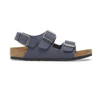 Sandales enfant Birkenstock Milano Birko-Flor Nubuck Bleu 30 Étroit