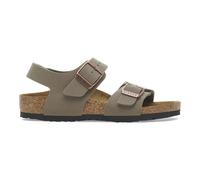 Sandales enfant Birkenstock New York Birko-Flor Birkibuc Gris 32 Étroit