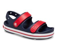 Crocs Unisexe Enfant Crocband Cruiser Sandal T Sandales, Navy/Varsity Red, 23/24 EU