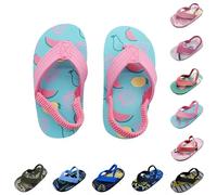 Sandales Enfant Fille et Garçons Tongs pour Bébé Fille et Garçons pour la Plage et D'été Douces et Mignon Sandales Chaussures Classiques et Légères