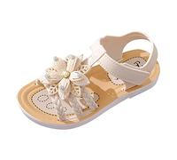 Sandales Enfant Fille Été Fleur Chaussures Respirant Confortable Mode Nu Pieds Orthopédique Sandales Sport Tongs Antidérapant Chaussures Pour Piscine Et Plage