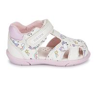 Sandales enfant filles Geox B SANDAL ZAPITO GIRL Blanc 22