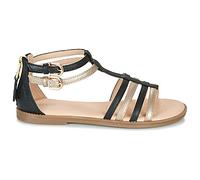 Geox Fille J Sandal Karly Girl Sandales, Black/Platinum, 31 EU