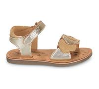 KICKERS Garçon Fille DYASTAR Sandale, Or Clair, 24 EU