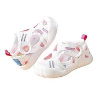 Sandales enfant fond plat antidérapant bout ouvert respirant souple slip beige#M