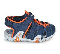 Geox Bébé Garçon B Sandal Kraze A Sandales, Navy/Orange, 25 EU