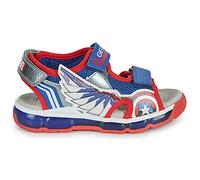 Sandales Geox Android bleu rouge blanc pour enfant. - 34
