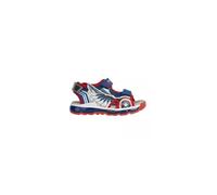 Sandales enfant - GEOX - Android - Bleu/Rouge - Scratch - Talon plat 2 cm 29
