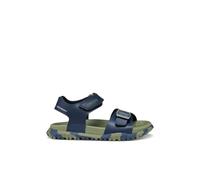 Geox Sandales Fusbetto Bleu – Garçon, Pointure EU 35