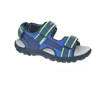 Sandales Enfant Geox - Garçon - Strada - Bleu - Scratch - Confort exceptionnel 26