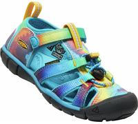 Sandales enfant Keen Seacamp II CNX Children Bleu vif/tie dye original 31