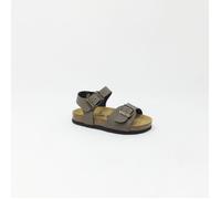 Sandales enfant PLAKTON KIDS LOUIS TAUPE/CARBON - Confortables et résistantes - Marron 34