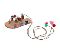 Sandales esclave pour femme avec lacets - Bohème - Sandales d'été