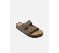 Sandales et nu-pieds Birkenstock Arizona Birko Flor - Regular pour Homme 45 Marron