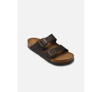 Sandales et nu-pieds Birkenstock Arizona Leather Oiled - Regular pour Homme 45 Marron