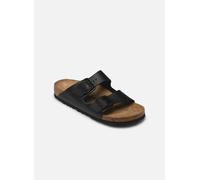 Sandales et nu-pieds Birkenstock Arizona Leather - Regular pour Homme 45 Noir
