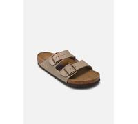 Sandales et nu-pieds Birkenstock Arizona Suede - Regular pour Homme 40 Marron