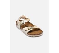 Sandales et nu-pieds Birkenstock Rio AS Kids Birko-Flor - Narrow pour Enfant 26 Blanc