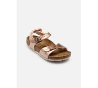 Sandales et nu-pieds Birkenstock Rio AS Kids Birko-Flor - Narrow pour Enfant 31 Marron