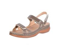 Sandales et Nu-Pieds Bohême Femme ete Confortable Talon Bloc Chaussures de Marche Fleurs Antidérapantes Respirantes Sandale Bout Ouvert et Plateforme Comfy Sandale Ventes Flash du jour et Soldes