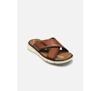 Nu pieds homme Bugatti Ref 62902 Cognac - Marron - Homme - 3 cm - Basse - Adulte - Plat - Cuir 41