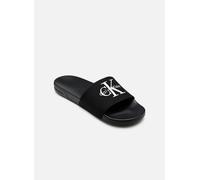 Calvin Klein Sandales ESS SLIDE CV YM0YM01393 pour homme, noir (triple noir), pointure 39, Noir Triple Noir, 39 2/3 EU