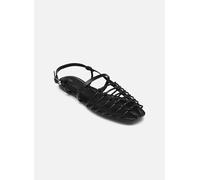 Sandales et nu-pieds Calvin Klein SQUARE BALLERINA STR pour Femme 39 Noir