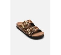 Sandales et nu-pieds Colors of California Pony hair two buckle sandal pour Femme 40 Marron