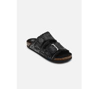 Sandales et nu-pieds Colors of California Two buckle denim sandal pour 36 Noir