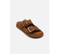 Sandales et nu-pieds Colors of California Two buckle sandal with studs pour 41 Marron