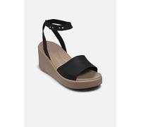 Crocs Sandales et nu-pieds Brooklyn Ankle Strap Wedge Noir Taille 38-39