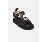 Sandales et nu-pieds Dr. Martens Marlowe Hearts J pour Enfant 31 Noir