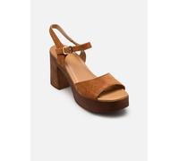 Sandales et nu-pieds Eram GENESIA pour Femme 36 Marron